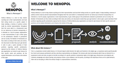 Desktop Screenshot of memopol.lqdn.fr