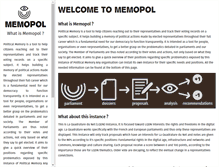 Tablet Screenshot of memopol.lqdn.fr